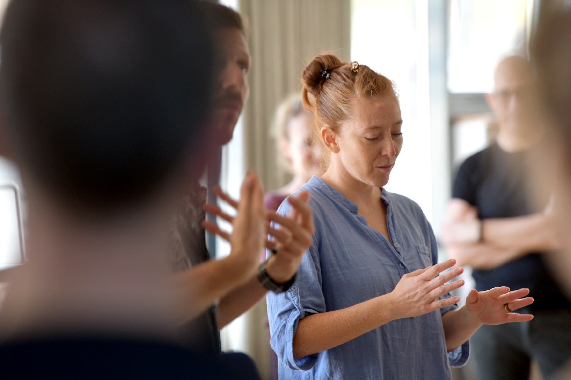Diana del Valle beim Workshop
