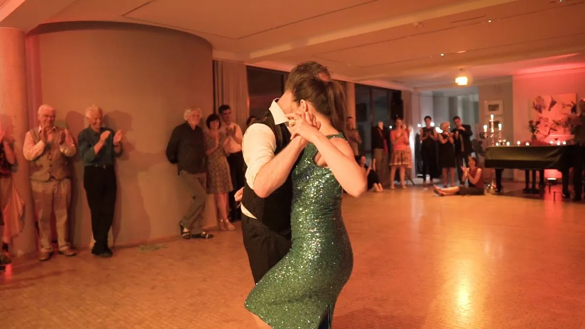 Susanne und Rafael performen “No te quiero mas” während des “Tangofestivalito” vom 17. bis 19.Mai 2019 bei “Tango am Meer”